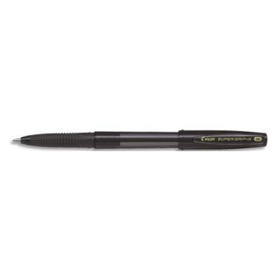 Stylo bille Pilot Super Grip G - pointe moyenne - encre noire
