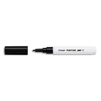 Marqueur peinture Pilot Pintor - pointe fine - noir