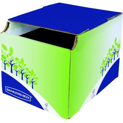 Corbeille de tri sélectif Bankers Box pour le recyclage des papiers - 16L