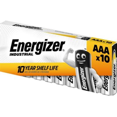 Pile Energizer Industrial AAA LR03 DP10/120 - pack de 10 piles