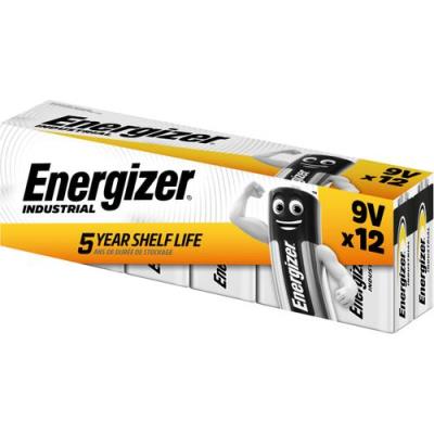 Pile Energizer Industrial 9V/6LR61 DP12 - pack de 12 piles