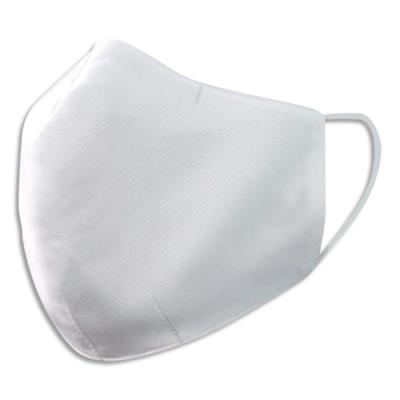 Masque en tissu barrière textile déperlant - résistant à l'eau - 30 lavages