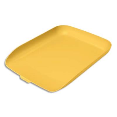 Corbeille à courrier Leitz Cosy - L26,8 x H4,3 x P35,8 cm - jaune