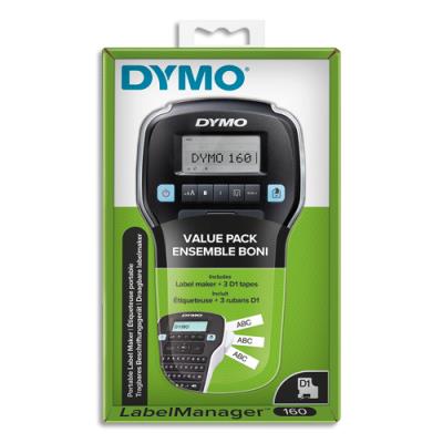 Pack promo 3 rubans Dymo D1 + 1 étiqueteuse LM160P 2142991