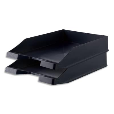 Corbeille à courrier HAN KARMA en polystyrène - Jusqu'au format A4+ - Dim (lxhxp) : 25,5x6,5x34,8 cm