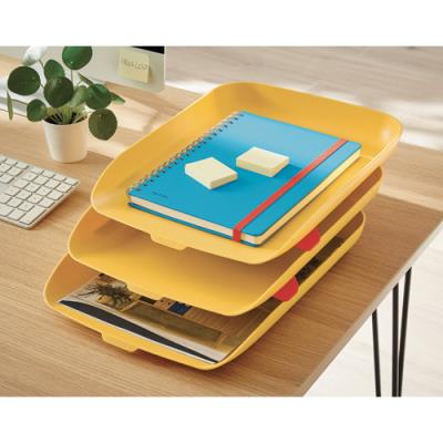 Carnet en carte Leitz Cosy à spirale 120 pages 5x5 format 18x25cm - Coloris bleu