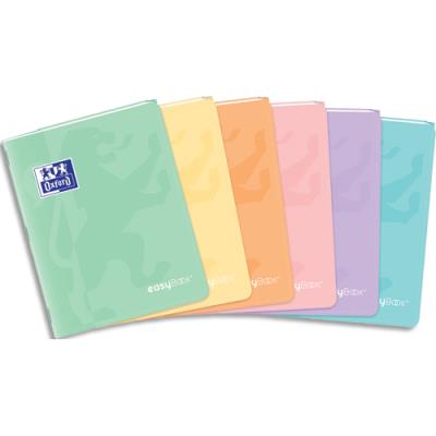 Cahier Oxford easyBook - couverture PP - reliure piqûre - 96pages - Seyès - format 17x22cm - Coloris