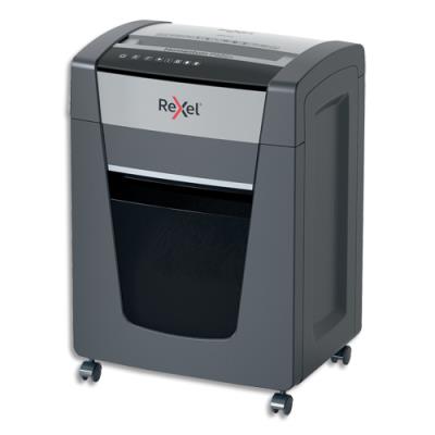 Destructeur de documents REXEL, Momentum XP420+ coupe croisée 20 f,corbeille 60L,détruit agrafes/tro