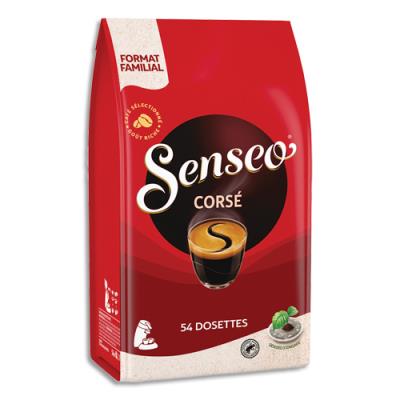 Paquet de 54 dosettes de café moulu Senseo Corsé fort et intense