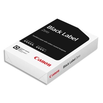 Ramette 500 feuilles papier Canon - très Blanc - A4 - 80G - CIE 161 - BLACK ZERO