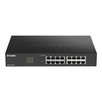 D-Link DGS 1100-16V2 - Commutateur - intelligent - 16 x 10/100/1000 - de bureau, Montable sur rack