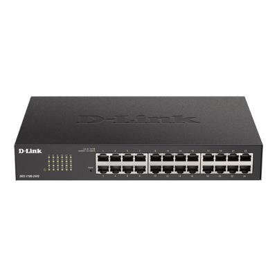 D-Link DGS 1100-24V2 - Commutateur - intelligent - 24 x 10/100/1000 - de bureau, Montable sur rack
