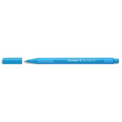 Stylo bille Schneider SLIDER EDGE capuchon - pointe large - corps triangulaire - encre indélébile - 