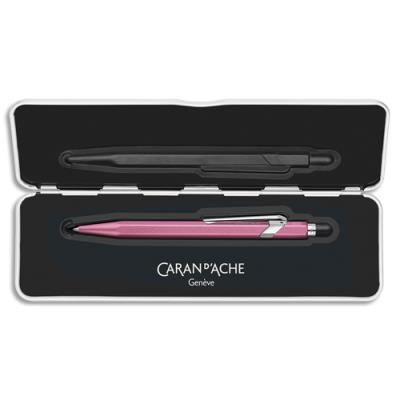 Stylo bille Caran d'Ache 849 Colormat X - Corps hexagonal en alu - finition microbillée - Slimpack-R