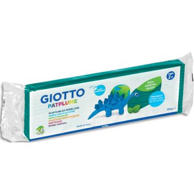 Pâte à modeler Giotto Patplume 350 g - Vert émeraude