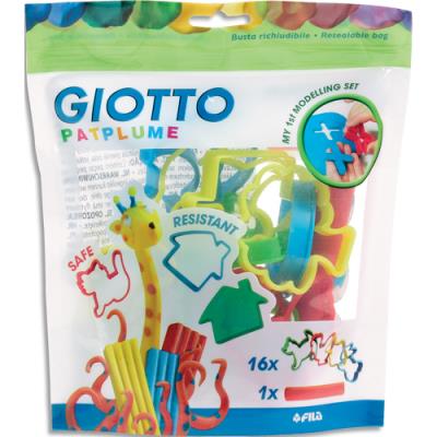 Lot de 16 accessoires de modelages Giotto