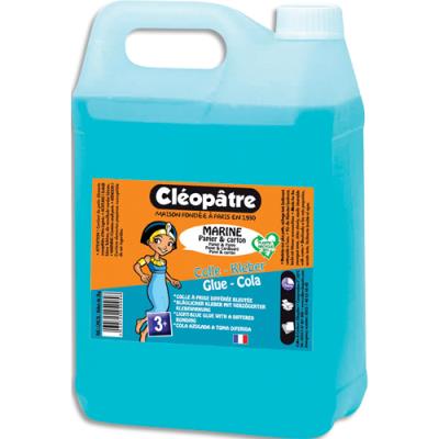 Bidon de colle Cleopatre marine en 5kg x 4 avec prise différée
