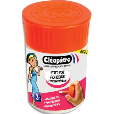 P'tit pot de colle adhésive hypoallergénique Cleopatre 50 gr avec pinceau intégré