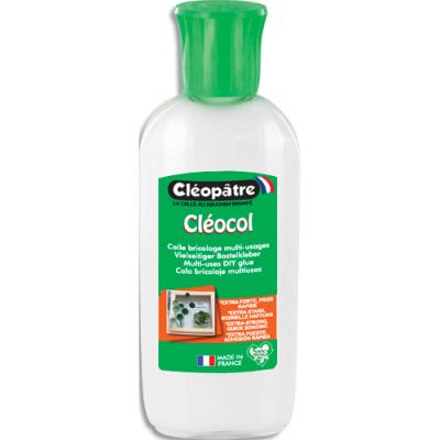 Flacon de Cléocol Cleopatre - colle blanche tous supports poreux - 100 g