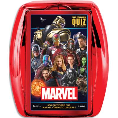 Jeu de société Winning Moves Quiz Marvel - En famille ou entre amis, avec 500 questions illustrées