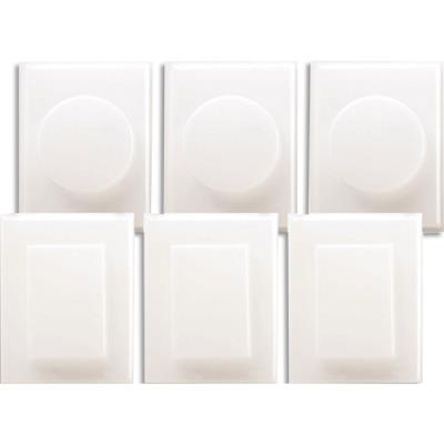 Lot de 6 mini moules savon ronds et rectangulaires Graine Creative pour créer des savons naturels