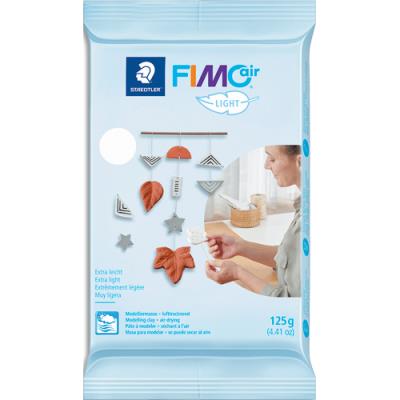 Pain 125 gr Fimo Graine Creative Air Blanc - Simple - lisse - ne colle pas - Pas besoin de cuisson