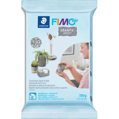 Pain 350 gr Fimo Graine Creative Air Effect Granit - Simple - lisse - ne colle pas - Pas besoin de c