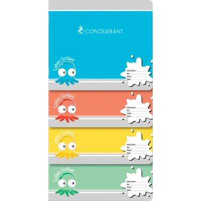 Cahiers Conquerant C7 Maternelle - 17x14,7cm - à l'italienne - 70g - 24 pages -uni