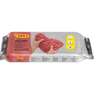 Sachet de pâte autodurcissante Jovi Air Dry 1 kg - couleur Terracotta