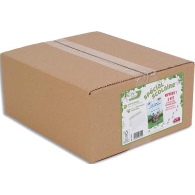 Boîte de 500 enveloppes blanches GPV recyclées 100% DL 110x220 80 g/m² bande de protection Kit Epopi