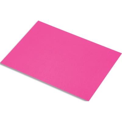 Lot de 10 feuilles de papier fluo Fabriano 250g, dimensions 50 x 65 cm, coloris magenta