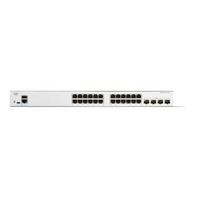 Cisco Catalyst 1300-24T-4X - Commutateur - C3 - Géré - 24 x 10/100/1000Base-T + 4 x 10 Gigabit SFP+ 