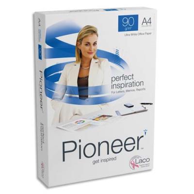 Papier Pioneer - extra blanc - 90 g - A4 - ramette de 500 feuilles