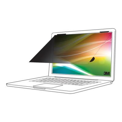 3M Bright Screen Privacy Filter - Filtre de confidentialité pour ordinateur portable - amovible - re