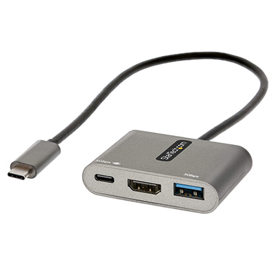 Station d'accueil portable USB-C adaptateur Multiport USB-C vers HDMI 4K