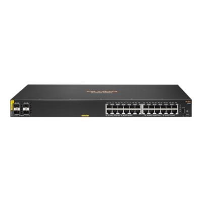 HPE Aruba 6100 24G Class4 PoE 4SFP+ - Commutateur - Géré - 24 x 10/100/1000 + 4 x 1 Gigabit / 10 Gig