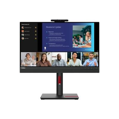 LENOVO Lenovo ThinkVision T24v-30 - Écran LED 24" (23.8" visualisable) 1920 x 1080 Full HD (1080p) @ 75 Hz IPS 250 cd/m² 1000:1 4 ms HDMI, VGA, DisplayPort haut-parleurs noir corbeau Campus