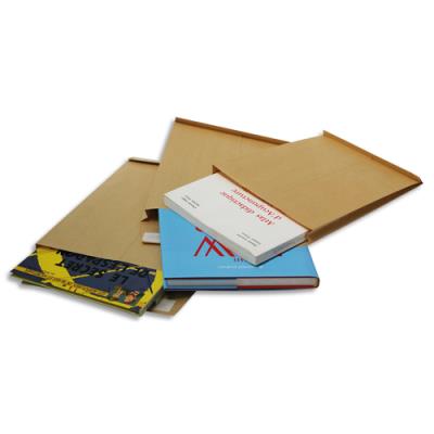 Pochettes kraft La Couronne - auto-adhésive - 120g - 3 soufflets - format C4 229 x 324 mm - fenetre5