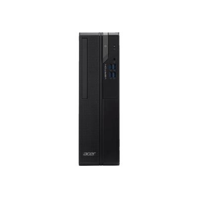 Acer Veriton X2 VX2710G - Tour compact - Core i3 13100 / 3.4 GHz - RAM 8 Go - SSD 256 Go - DVD Super