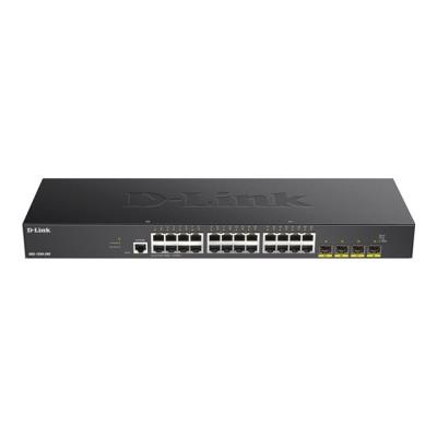 D-Link DGS 1250-28X - Commutateur - L3 Lite - intelligent - 24 x 10/100/1000 + 4 x 10 Gigabit SFP+ -