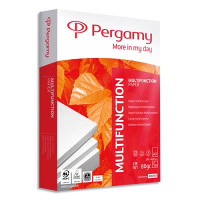 Papier A3 très blanc Pergamy Multifonction - 80g - CIE 161 - ramette de 500 feuilles