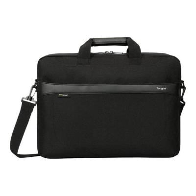 Targus GeoLite EcoSmart Slim Brief - Sacoche pour ordinateur portable - 17.3 - noir