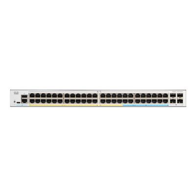 Cisco Catalyst 1300-48P-4X - Commutateur - C3 - Géré - 48 x 10/100/1000 (PoE+) + 4 x 10 Gigabit SFP+