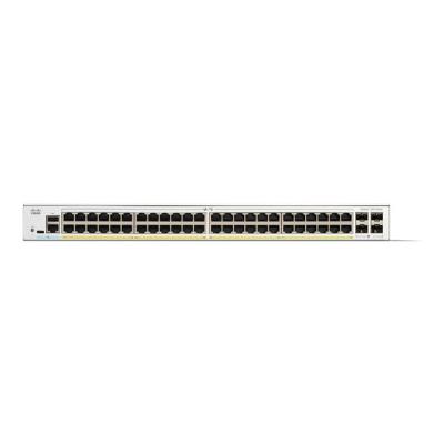 Cisco Catalyst 1300-48FP-4G - Commutateur - C3 - Géré - 48 x 10/100/1000 (PoE+) + 4 x Gigabit SFP - 
