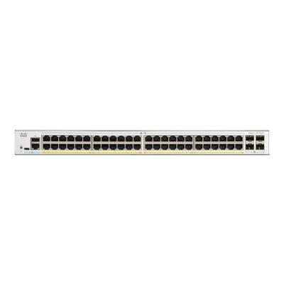 Cisco Catalyst 1300-48FP-4X - Commutateur - C3 - Géré - 48 x 10/100/1000 (PoE+) + 4 x 10 Gigabit SFP