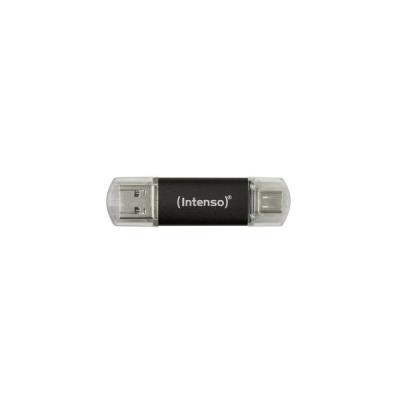 INTENSO Clé USB 3.2 Twist Line - 128 Go Type-C et Type-A