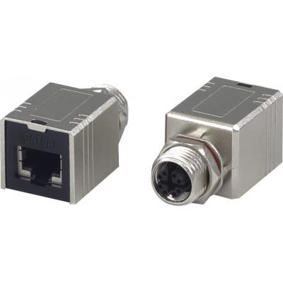ADAPTATEUR RJ45 F VERS M12 F