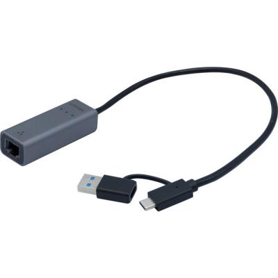 ADAPTATEUR USB-C METAL GIGABIT +CONVERT. USB Type A