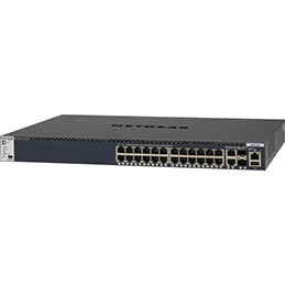 NETGEAR M4300 28G Switch Niv.3 24P Gigabit & 2 RJ-10G & 2 SFP+