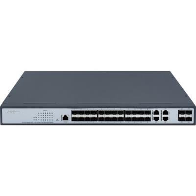 Switch manageable niveau 2 24 ports fibre Gigabit SFP & 4 ports RJ45